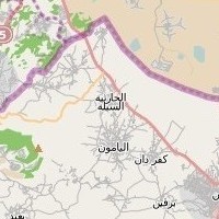 post offices in Palestine: area map for (94) Seilet el Harthiya